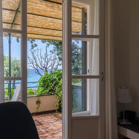 Joivy With Splendid View And Private Garden In Mulinetti Apartment